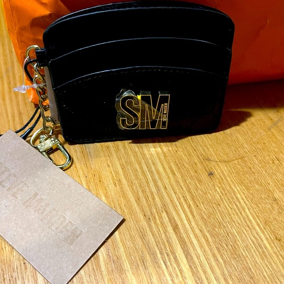 - NWT!! STEVE MADDEN SLIM CARD HOLDER! (BLACK) - Picture 5 of 5